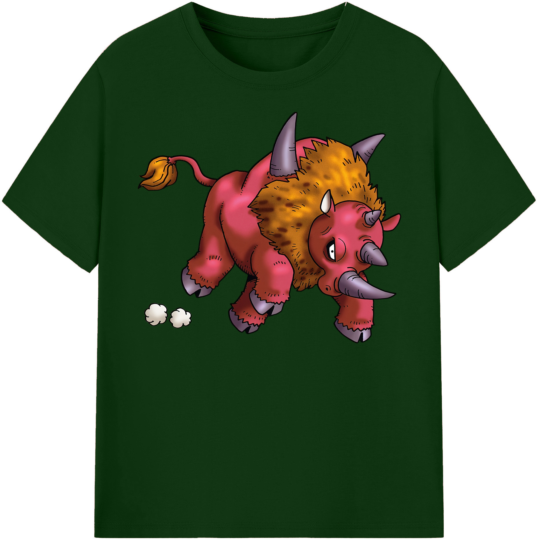 （画像用） ドラゴンクエスト Doragon Kuesuto Dragon Quest 綿100％半袖Tシャツ（フロントプリント）